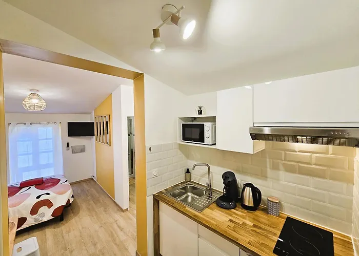 Confort ! Centre-ville, Climatisation, Parking, Wifi, Calme, Tv Daire Carcassonne