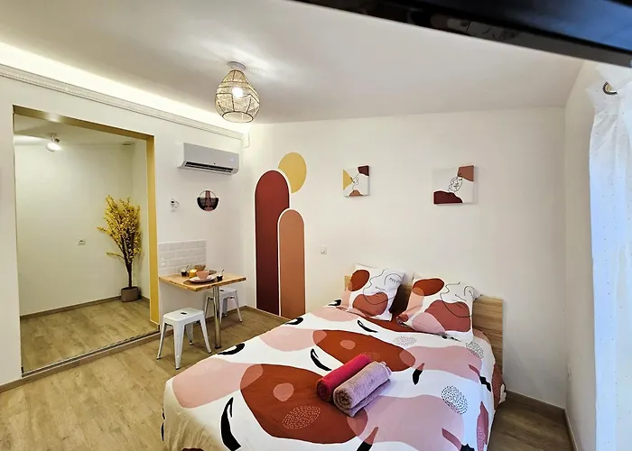 Confort ! Centre-ville, Climatisation, Parking, Wifi, Calme, Tv Daire Carcassonne